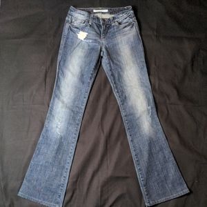 Joe's Jeans Starlet Flare Women's Distressed Blue Jeans Waist 25